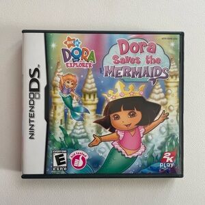 Dora the Explorer: Dora Saves the Mermaids Nintendo DS Game